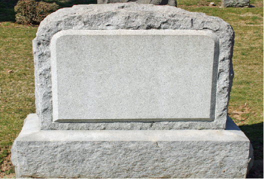 Large short headstone, installed in dorset, monumental masons. Fixer Mason