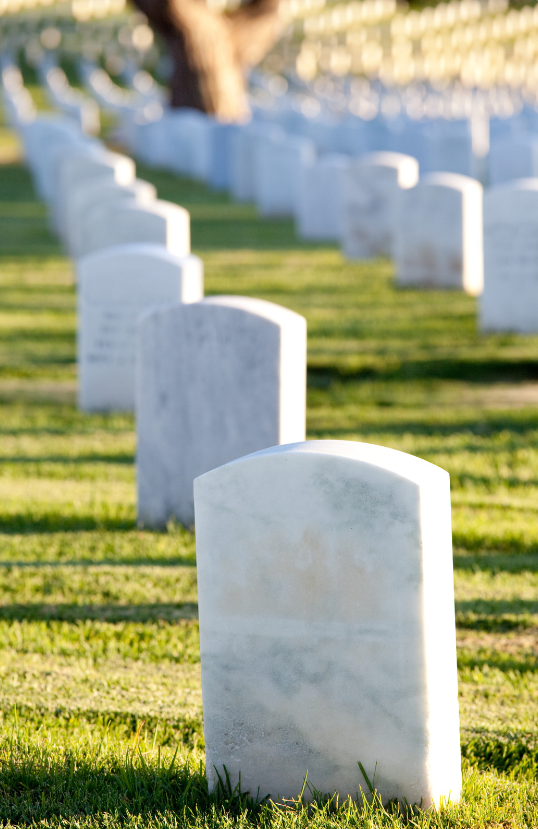 Headstone, marble, memorial, installation, fix